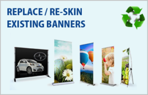 pop up banner replacement