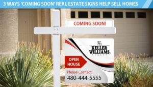 Coming Soon Real Estate Signs