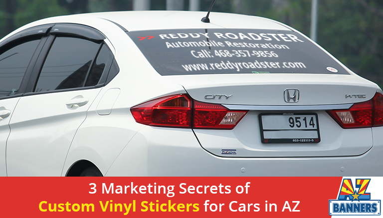 Custom Vinyl Stickers for Cars