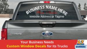 Custom Window Decals for Trucks