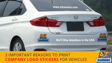 3 Important Reasons to Print Company Logo Stickers for Vehicles