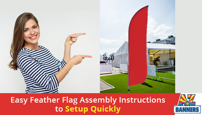 Feather Flag Assembly Instructions