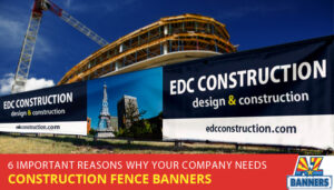 Construction Fence Banners and Signs