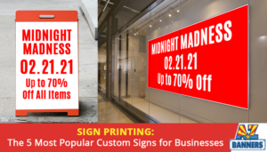 Custom Signs for Businesses