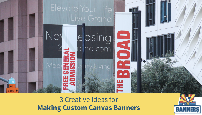 canvas banners