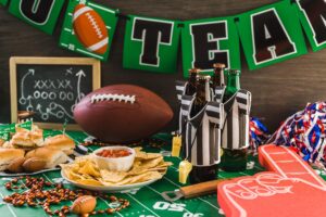 custom super bowl party signs