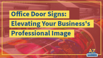 Office Door Signs: Elevating Your Business's Professional Image