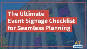 event signage checklist