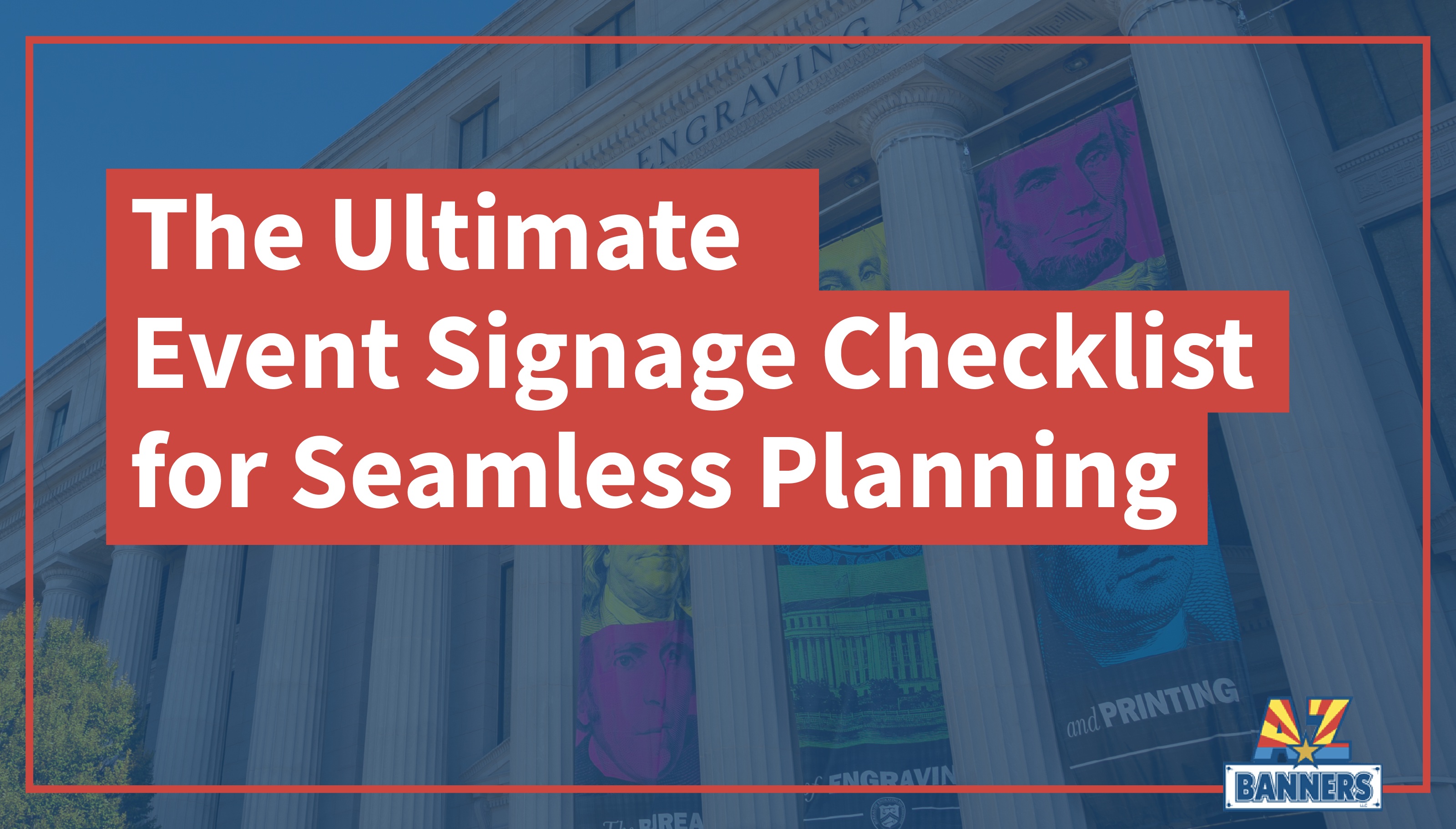 event signage checklist