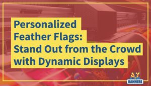 personalized feather flags