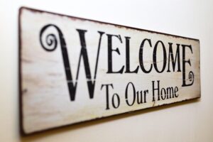 custom welcome home banner