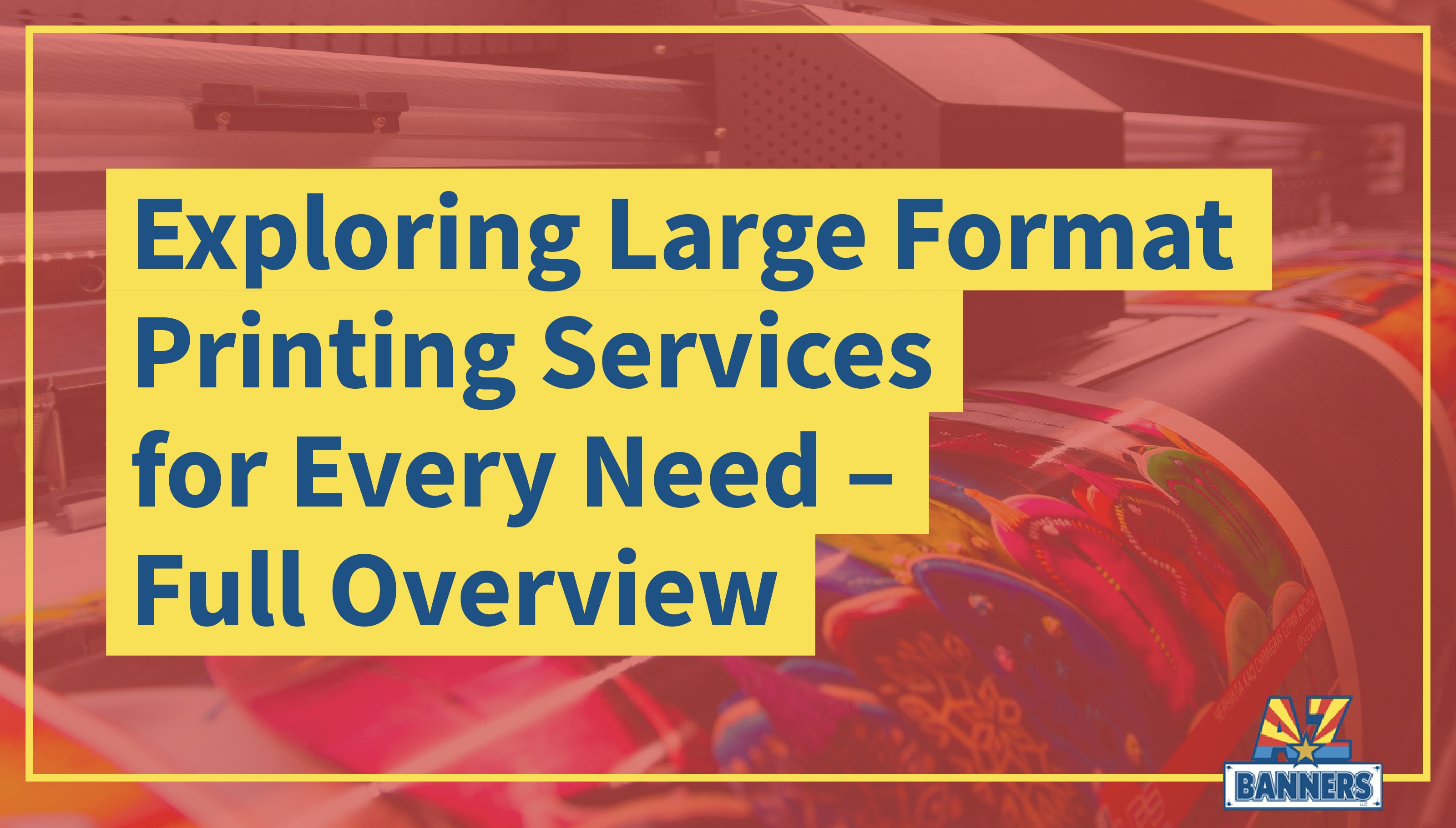 large format printing services